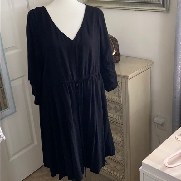 Torrid Drawstring dress with criss cross back - Picture 1 of 4